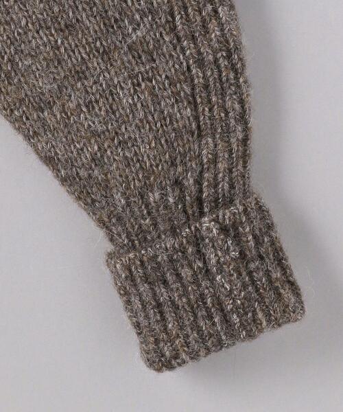 HYKE（ハイク）の「＜HYKE（ハイク）＞クルーネック ニットワンピース ■■■（ワンピース・レディース・グレー/ライトグレー・1）」の16枚目の写真