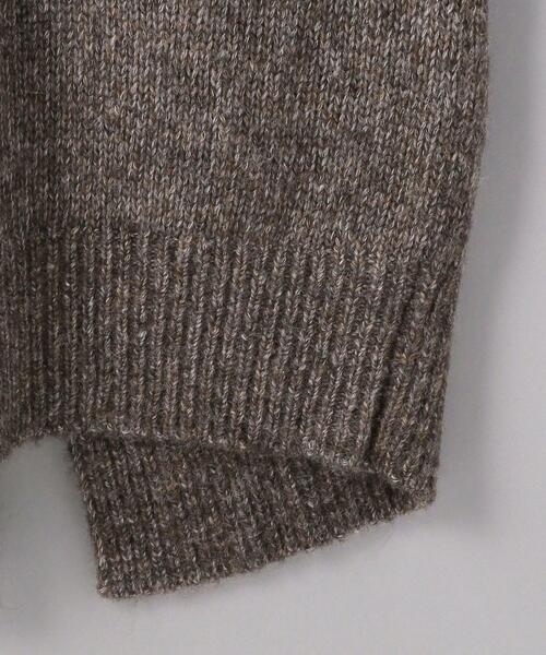 HYKE（ハイク）の「＜HYKE（ハイク）＞クルーネック ニットワンピース ■■■（ワンピース・レディース・グレー/ライトグレー・1）」の17枚目の写真