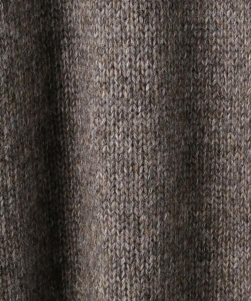 HYKE（ハイク）の「＜HYKE（ハイク）＞クルーネック ニットワンピース ■■■（ワンピース・レディース・グレー/ライトグレー・1）」の10枚目の写真