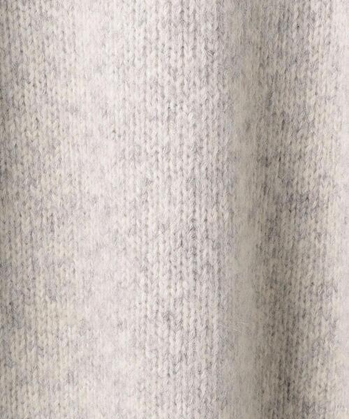 HYKE（ハイク）の「＜HYKE（ハイク）＞クルーネック ニットワンピース ■■■（ワンピース・レディース・グレー/ライトグレー・1）」の12枚目の写真