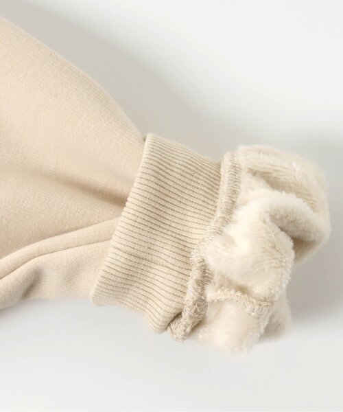 apres les cours（アプレレクール）の「【HAPPY PRICE】ぷちロゴ裏シャギートレーナー（スウェット・キッズ・ブルー/パープル/ブラウン/アイボリー/ピンク・100/140/110/120/80/90/130）」の15枚目の写真