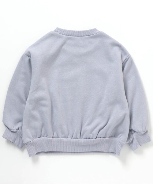 apres les cours（アプレレクール）の「【HAPPY PRICE】ぷちロゴ裏シャギートレーナー（スウェット・キッズ・ブルー/パープル/ブラウン/アイボリー/ピンク・100/140/110/120/80/90/130）」の21枚目の写真