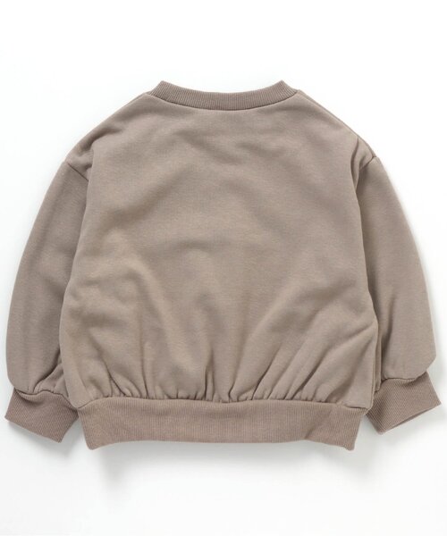 apres les cours（アプレレクール）の「【HAPPY PRICE】ぷちロゴ裏シャギートレーナー（スウェット・キッズ・ブルー/パープル/ブラウン/アイボリー/ピンク・100/140/110/120/80/90/130）」の22枚目の写真