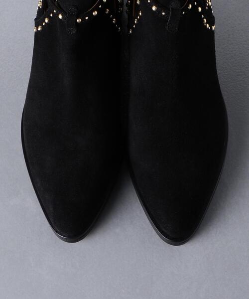 L'AUTRE CHOSE(ロートレショーズ)の「<L'AUTRE CHOSE(ロートルショーズ)>MET ショートブーツ ■■■(ブーツ・レディース・ブラック・36h/35/35h/36/37/37h/38)」の2枚目の写真