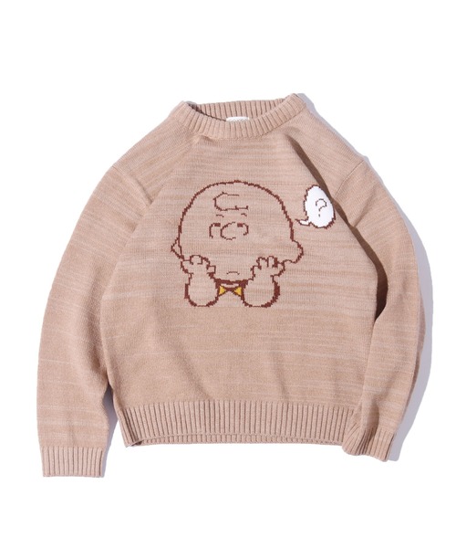 F.O.KIDS(エフオーキッズ)の「F.O.KIDS/エフオーキッズ PEANUTSコラボ 3柄ニット キャラクター スヌーピー 洗濯機OK(ニット/セーター・キッズ・ネイビー/カーキ/ベージュ・140/120)」の10枚目の写真