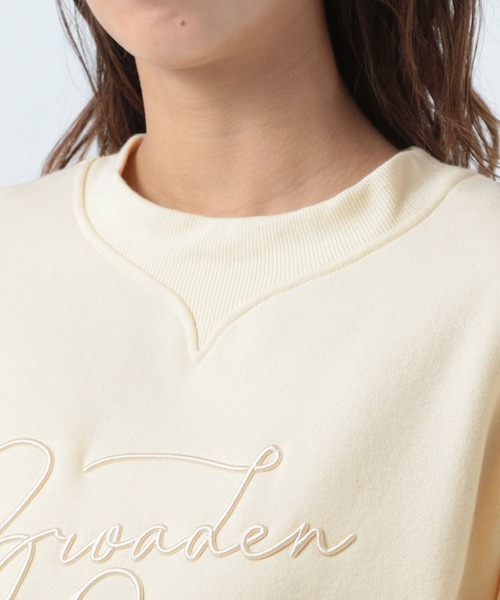 BAYFLOW（ベイフロー）の「ロゴクルースウェット（スウェット・レディース・ブルー/グリーン/アイボリー・FREE）」の20枚目の写真