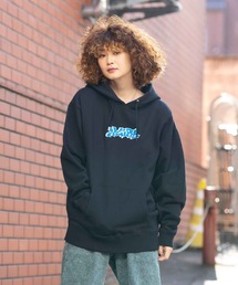 X-girl | GRAFFITI LOGO SWEAT HOODIE(パーカー)