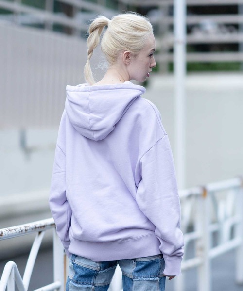 X-girl（エックスガール）の「GRAFFITI LOGO SWEAT HOODIE（パーカー