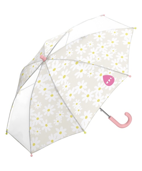 Wpc.(ダブリュピーシー)の「Wpc.KIDS UMBRELLA(長傘・キッズ・ベージュ系その他/オレンジ系その他/オフホワイト/ピンク/ブルー系その他2/ライトブルー/ホワイト×ブルー/ピンク系その他/グリーン/ネイビー/ピンクベージュ/ブルー系その他/ブルー系その他3/カラフル/ベージュ系その他2/ラベンダー・50cm/45cm/FREE)」の4枚目の写真