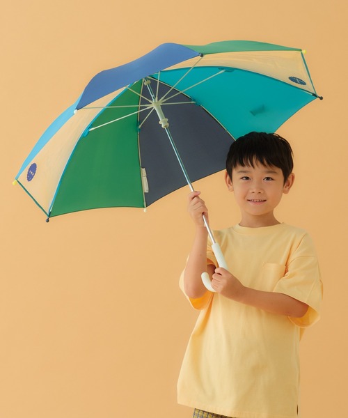 Wpc.(ダブリュピーシー)の「Wpc.KIDS UMBRELLA(長傘・キッズ・ベージュ系その他/オレンジ系その他/オフホワイト/ピンク/ブルー系その他2/ライトブルー/ホワイト×ブルー/ピンク系その他/グリーン/ネイビー/ピンクベージュ/ブルー系その他/ブルー系その他3/カラフル/ベージュ系その他2/ラベンダー・50cm/45cm/FREE)」の8枚目の写真