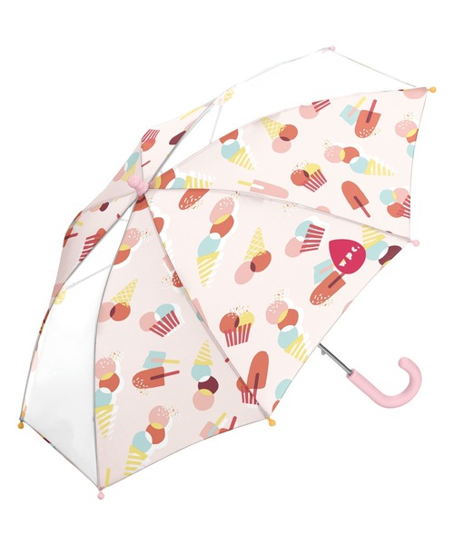 Wpc.(ダブリュピーシー)の「Wpc.KIDS UMBRELLA(長傘・キッズ・ベージュ系その他/オレンジ系その他/オフホワイト/ピンク/ブルー系その他2/ライトブルー/ホワイト×ブルー/ピンク系その他/グリーン/ネイビー/ピンクベージュ/ブルー系その他/ブルー系その他3/カラフル/ベージュ系その他2/ラベンダー・50cm/45cm/FREE)」の14枚目の写真