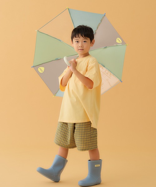 Wpc.(ダブリュピーシー)の「Wpc.KIDS UMBRELLA(長傘・キッズ・ベージュ系その他/オレンジ系その他/オフホワイト/ピンク/ブルー系その他2/ライトブルー/ホワイト×ブルー/ピンク系その他/グリーン/ネイビー/ピンクベージュ/ブルー系その他/ブルー系その他3/カラフル/ベージュ系その他2/ラベンダー・50cm/45cm/FREE)」の5枚目の写真