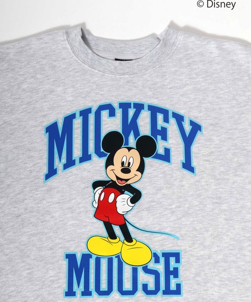 22ss Disney ディズニー キャラクタープリント スウェットトレーナー