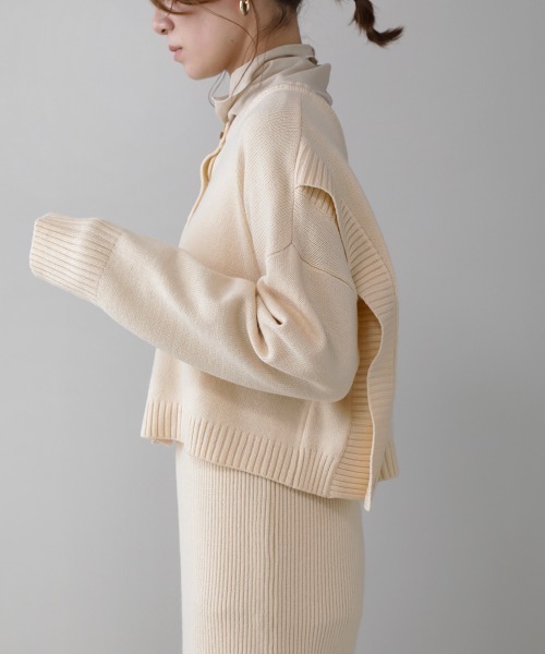 Bou Jeloud（ブージュルード）の「【WEB限定】前後2WAYカーデセットワンピース（ワンピース・レディース・ホワイト系その他/ブラック・FREE）」の18枚目の写真