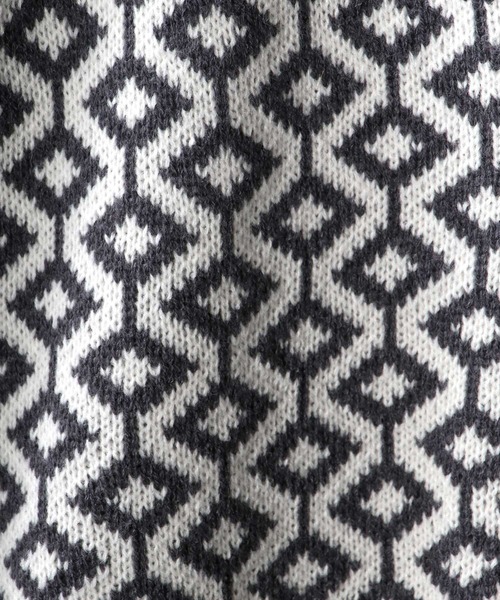 SITRY(シトリー)の「Balloon Sleeve Big silhouette Bird's eye pattern Knit Cardigan/バルーンスリーブ ビッグシルエット バーズアイ柄 ニット カーディガン/カーデ(カーディガン/ボレロ・メンズ・ベージュ/グレイッシュブルー/チャコールグレー・L/XL/M)」の11枚目の写真