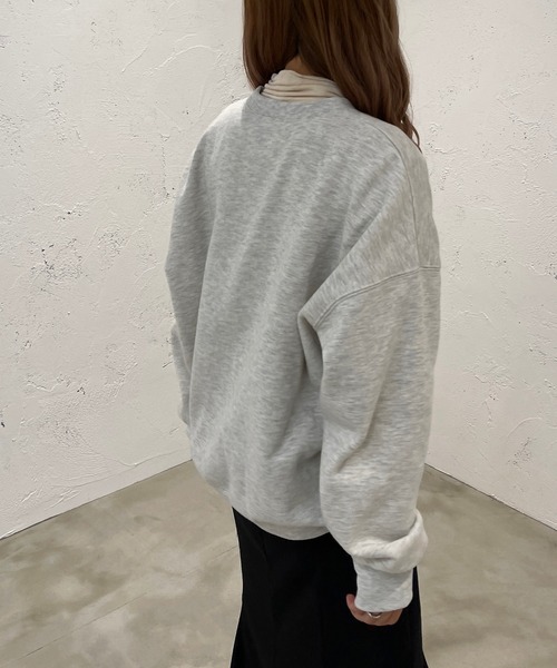 apres jour mignon(アプレジュールミニョン)の「アソートロゴスウェット【ZOZOTOWN限定アイテム】(スウェット・レディース・ブルー/ネイビー/その他/ナチュラル/ブラック/パープル・X-LARGE/フリー)」の18枚目の写真