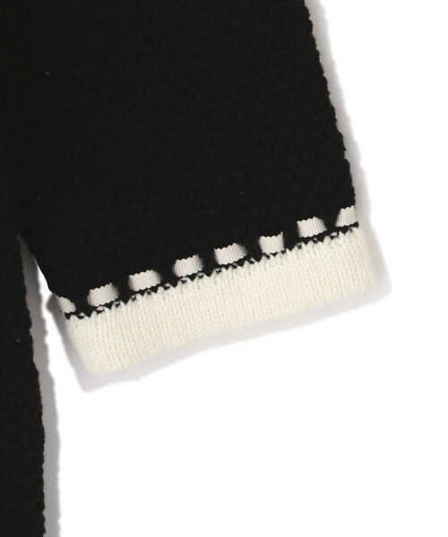 PROPORTION BODY DRESSING(プロポーションボディドレッシング)の「配色トリミングニットジャケット / 1212150902(テーラードジャケット・レディース・ホワイト/ブラック・SMALL/MEDIUM)」の15枚目の写真