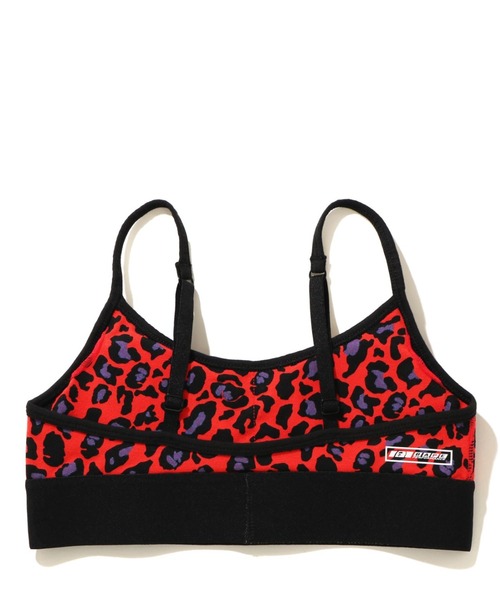 下着・アンダーウェア A BATHING APE LEOPARD SPORT BRA セール】LEOPARD SPORT BRA L（その他アンダーウェア/インナー