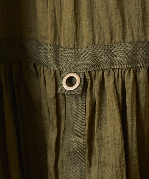 BEARDSLEY(ビアズリー)の「テントスカート(スカート・レディース・ベージュ/カーキ・FREE)」の11枚目の写真