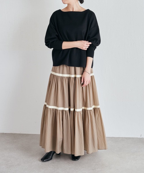 BEARDSLEY(ビアズリー)の「テントスカート(スカート・レディース・ベージュ/カーキ・FREE)」の16枚目の写真