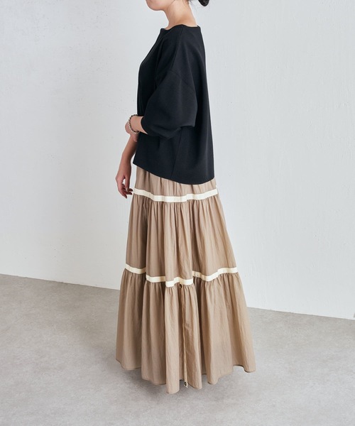 BEARDSLEY(ビアズリー)の「テントスカート(スカート・レディース・ベージュ/カーキ・FREE)」の17枚目の写真