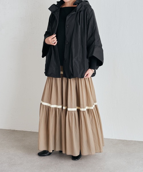 BEARDSLEY(ビアズリー)の「テントスカート(スカート・レディース・ベージュ/カーキ・FREE)」の21枚目の写真