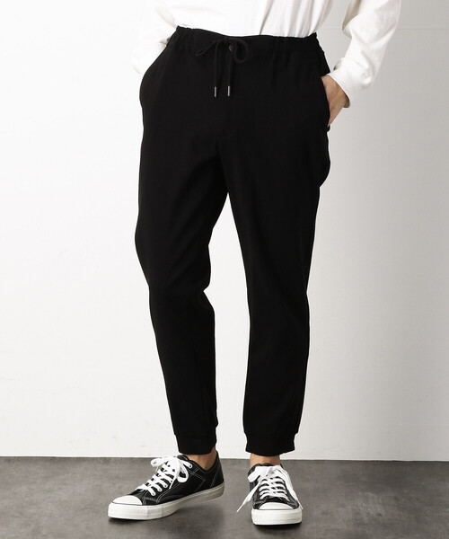 Purple&Yellow(パープルアンドイエロー)の「ストレッチジョガーパンツ(その他パンツ・メンズ・ブラック・SMALL/MEDIUM/LARGE/X-SMALL)」の1枚目の写真