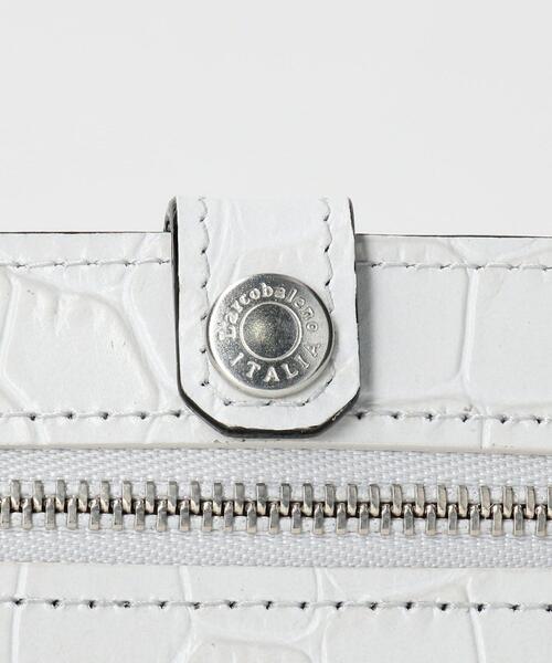 L’arcobaleno 新品 スマートミニネックウォレット WHITE L'arcobaleno (ラルコバレーノ) スマートミニネックウォレット