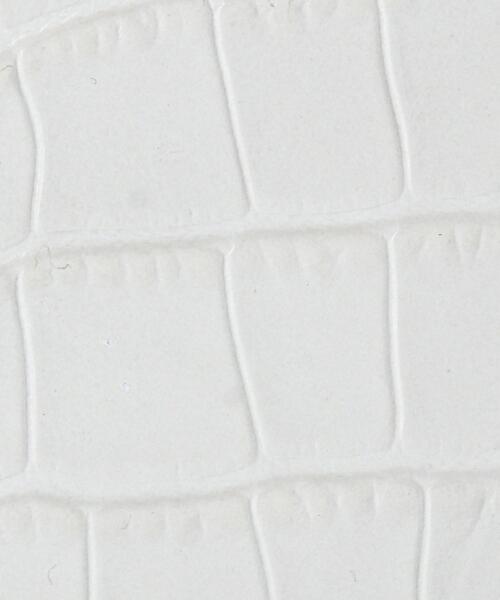 L’arcobaleno 新品 スマートミニネックウォレット WHITE L'arcobaleno (ラルコバレーノ) スマートミニネックウォレット