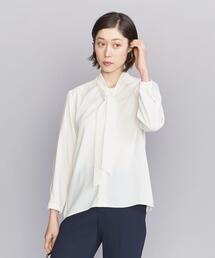 BEAUTY&YOUTH UNITED ARROWS | BY ジョーゼット タイ ブラウス -ウォッシャブル-(シャツ/ブラウス)
