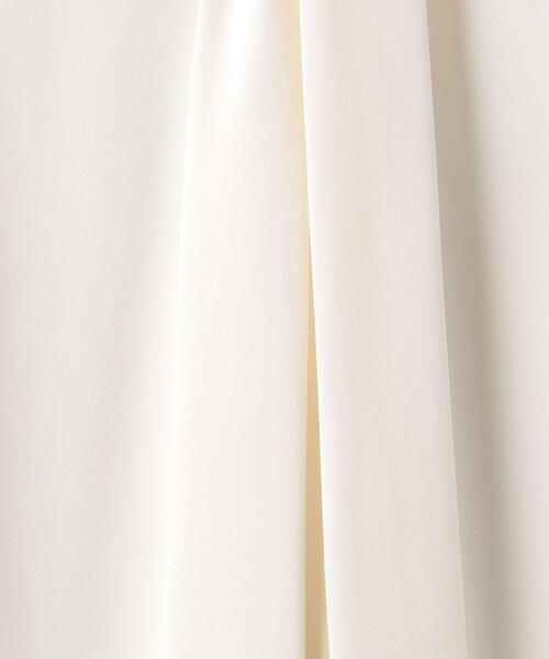 BEAUTY&YOUTH UNITED ARROWS（ビューティーアンドユースユナイテッドアローズ）の「BY ジョーゼット タイ ブラウス -ウォッシャブル-◆（シャツ/ブラウス・レディース・ネイビー/オフホワイト・FREE）」の4枚目の写真