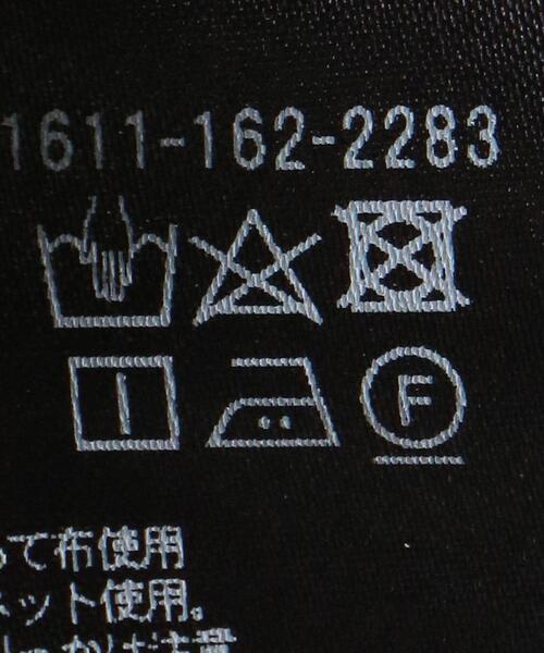 BEAUTY&YOUTH UNITED ARROWS（ビューティーアンドユースユナイテッドアローズ）の「BY ジョーゼット タイ ブラウス -ウォッシャブル-◆（シャツ/ブラウス・レディース・ネイビー/オフホワイト・FREE）」の3枚目の写真