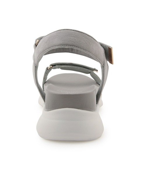 ROPE' PICNIC（ロペピクニック）の「ワニカンベルクロスニーカーサンダル（サンダル・レディース・ブラック系その他2/グレー/ベージュ/ブラック・L/M/S）」の13枚目の写真