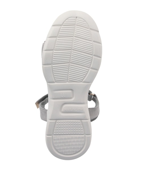 ROPE' PICNIC（ロペピクニック）の「ワニカンベルクロスニーカーサンダル（サンダル・レディース・ブラック系その他2/グレー/ベージュ/ブラック・L/M/S）」の14枚目の写真