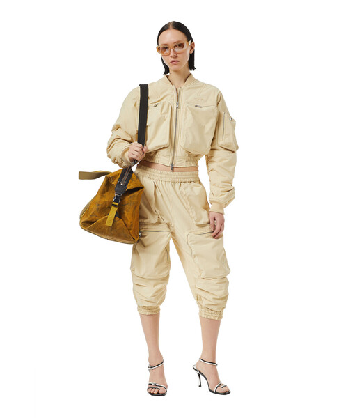 DIESEL(ディーゼル)の「レディース ブルゾン ジャケット ショート丈 3Dポケット(ブルゾン・レディース・カーキ/アイボリー・SMALL/MEDIUM/LARGE/X-SMALL)」の9枚目の写真