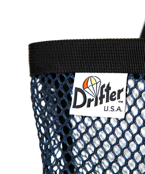 Drifter(ドリフター)の「MESH HANDLE TOTE/メッシュハンドルトート(トートバッグ・レディース・グレー×ホワイト/ベージュ系/ネイビー系・FREE)」の13枚目の写真