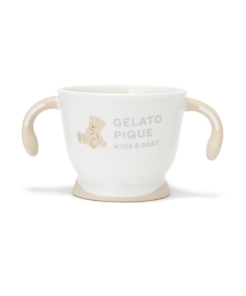 gelato pique（ジェラートピケ）の「【販路限定】【BABY】ファーストディッシュセット（マグ/哺乳瓶/お食事グッズ・キッズ・オフホワイト・FREE）」の7枚目の写真