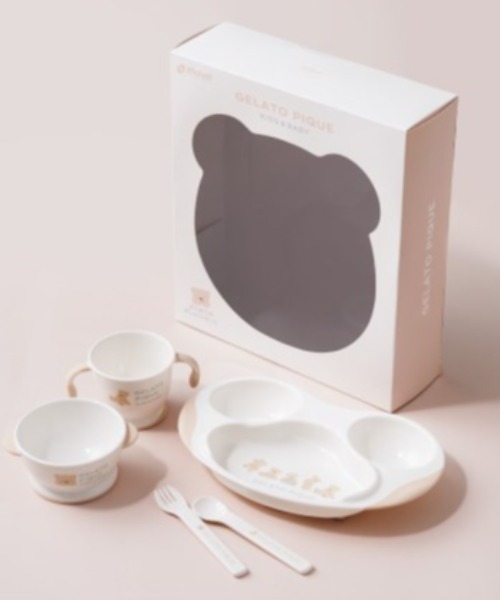 販路限定】【BABY】ファーストディッシュセット（マグ/哺乳瓶/お食事