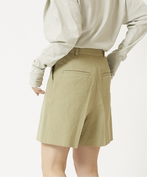 U by SPICK&SPAN(ユーバイスピックアンドスパン)の「コットンリネンショートパンツ(その他パンツ・レディース・ブラック/グリーン/イエロー・38/36/34)」の18枚目の写真