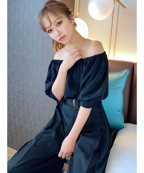 RESEXXY（リゼクシー）の「袖ボリュームブラウス（シャツ/ブラウス・レディース・ミント/オレンジ/ブラック/オフホワイト・FREE）」の3枚目の写真