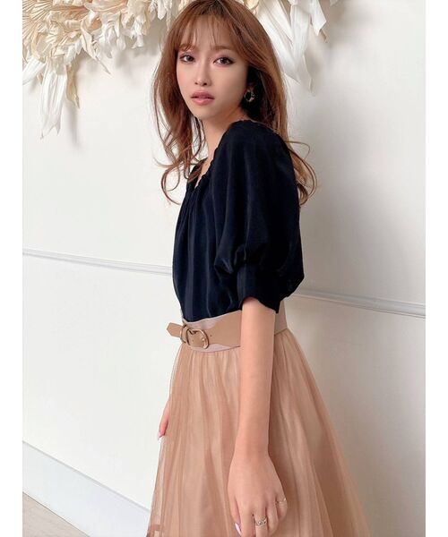 RESEXXY（リゼクシー）の「袖ボリュームブラウス（シャツ/ブラウス・レディース・ミント/オレンジ/ブラック/オフホワイト・FREE）」の19枚目の写真