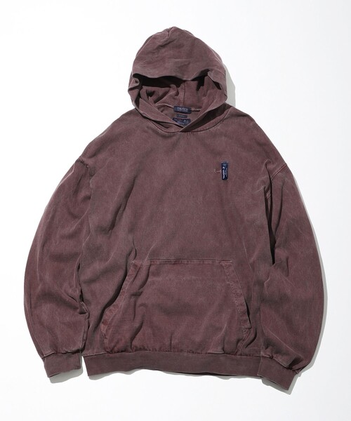 NAUTICA（ノーティカ）の「NAUTICA/ノーティカ Pigment Dyed“TOO HEAVY” Hooded L/S Tee（パーカー・メンズ・ワインレッド/グリーン/ネイビー/チャコールグレー・MEDIUM/LARGE/XX-LARGE/X-LARGE）」の14枚目の写真