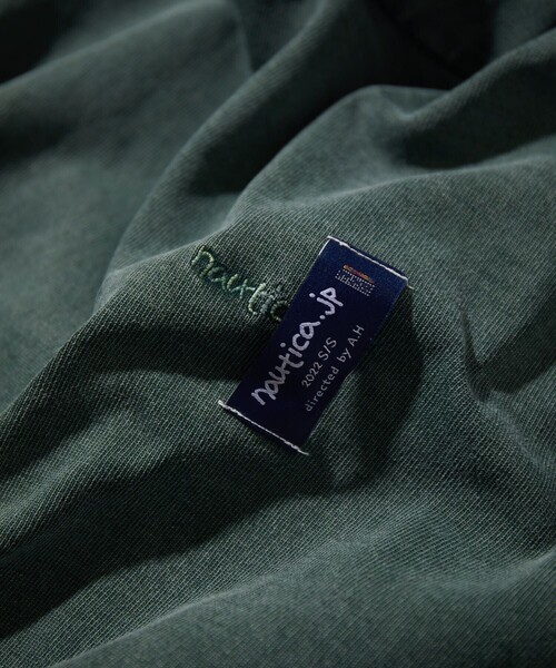 NAUTICA（ノーティカ）の「NAUTICA/ノーティカ Pigment Dyed“TOO HEAVY” Hooded L/S Tee（パーカー・メンズ・ワインレッド/グリーン/ネイビー/チャコールグレー・MEDIUM/LARGE/XX-LARGE/X-LARGE）」の19枚目の写真