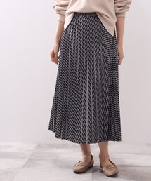 DRESKIP | ギンガムチェックプリ－ツスカート(スカート)