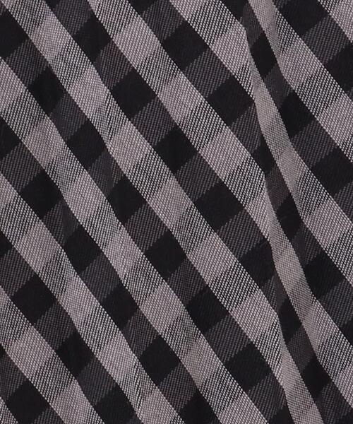 DRESKIP（ドレスキップ）の「◆ギンガムチェックプリ－ツスカート（スカート・レディース・グリーン系その他3/ブラック系1/ライトグレー系1・02/03/04）」の5枚目の写真