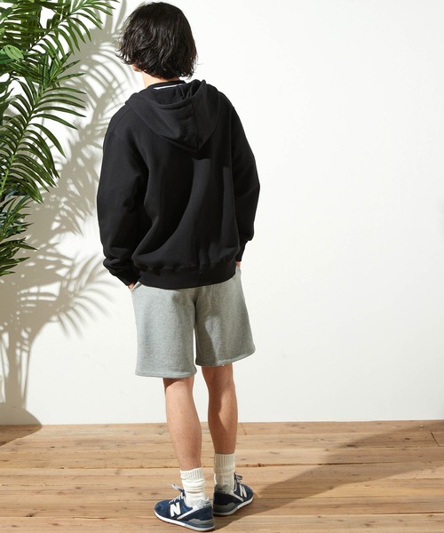 The Endless Summer（エンドレスサマー）の「The Endless Summer/エンドレスサマー オーガニックコットン フレンチテリー裏毛ジップパーカー＜セットアップ可能＞（パーカー・メンズ・ブラック/ブラウン/グレー・S/M/L）」の22枚目の写真