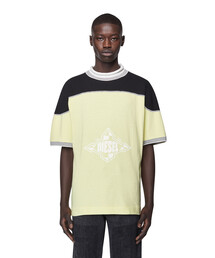 DIESEL | メンズ Tシャツ カラーブロック(Tシャツ/カットソー)