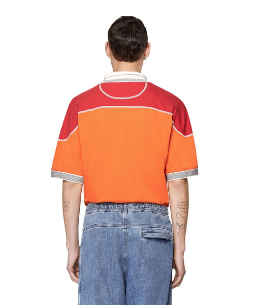 DIESEL（ディーゼル）の「メンズ Tシャツ カラーブロック（Tシャツ/カットソー・メンズ・ホワイト/イエロー/オレンジ・SMALL/MEDIUM/LARGE/X-LARGE/XX-LARGE/X-SMALL）」の18枚目の写真