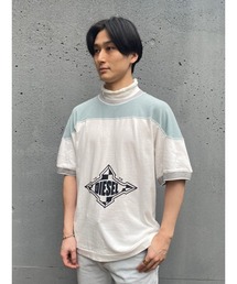 DIESEL | メンズ Tシャツ カラーブロック(Tシャツ/カットソー)
