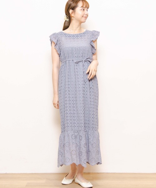 flower（フラワー）の「エターナルレースワンピース（ワンピース・レディース・ブラック/ブルー・FREE）」の2枚目の写真